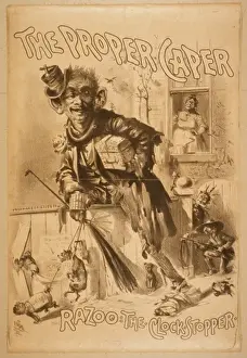 Vintage Poster Drucke: The proper caper