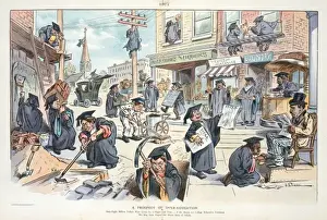 Puck Magazine Cartoons Online Drucke: A prospect of over-education