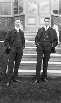 Edwardian Era Clothing Drucke: Two prosperous men