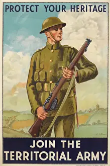 Schützen Ihr Erbe, wenden Sie sich der territorialen Armee zu