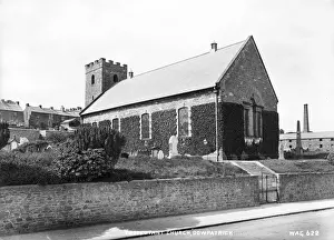 Northern Ireland Location Photos Drucke: Protestant Church, Downpatrick