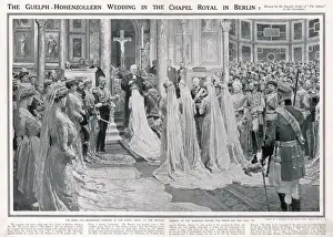 Cumberland Drucke: Preußische Königliche Hochzeit