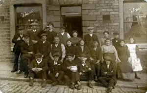 Wakefield Drucke: Öffentliches Haus, Flockton, Yorkshire