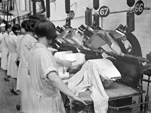 Öffentliche Wascherei der 1930er Jahre