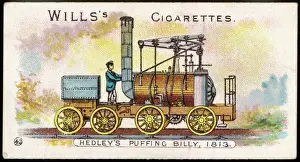 Industrial Revolution Era Drucke: Puffing Billy, designed by William Hedley