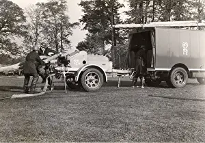 Canadian Firefighters In England Drucke: Pump Drill