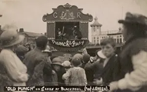 Punch And Judy Show Drucke: Punch at Blackpool