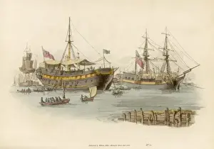 British Naval Vessels Drucke: Pyne - Prison Ships