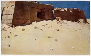 Egyptian Archaeological Discoveries Drucke: Pyramids at Mastab