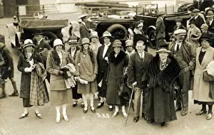 Vintage Car Images UK Drucke: Quayside, Ilfracombe, Devon