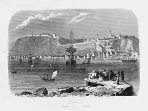 Quebec Cityscape Drucke: Quebec / General 1846