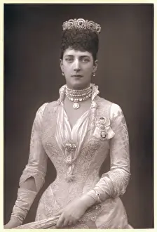 British Royal Family Images Drucke: Queen Alexandra / Downey