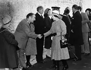 Prince Andrew Royal Family Drucke: Queen Elizabeth in Cornwall