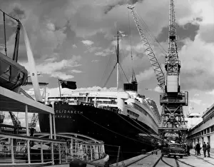 Queen Elizabeth Ship Drucke: QUEEN ELIZABETH SHIP