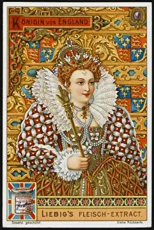 Historic British Royalty Images Drucke: Queen of England