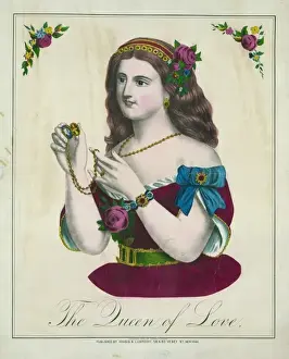 Victorian Era Romance Drucke: The queen of love