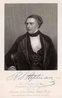 Robert Stephenson Engineer Drucke: R Stephenson (Daguerr)