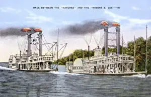 Rennen zwischen den Natchez und dem Robert E