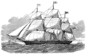 American Clipper Ship Drucke: RACER CLIPPER