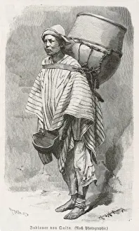 South American Culture Drucke: Racial / Ecuador / Quito Man