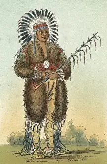 Racial Diversity Images Drucke: Racial / Ottoe Warrior