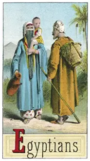 Historical Egyptian Images Drucke: Racial Types Egypt 19C