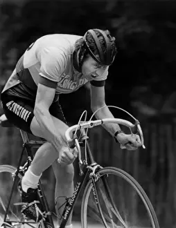 Vintage Bicycle Rider Drucke: Racing Cyclist