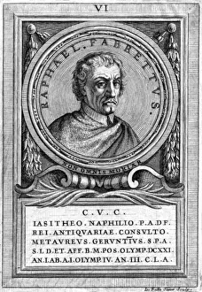 Historical Figures Italy Drucke: Raffaele Fabretti