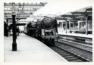 Bradford Drucke: Bahnhofstation Keighley West-Jorkshire