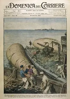 WWI Maritime History Drucke: Raising Scuttled Ships