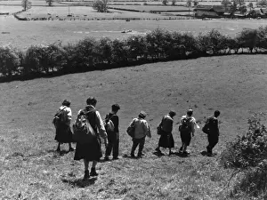 English Countryside Walks Drucke: Ramblers 1950S