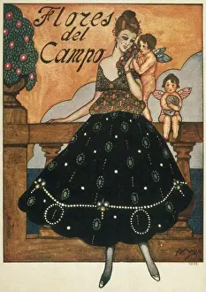 Century Old Artwork Drucke: RAMIREZ, J. (second half 19th century-first half