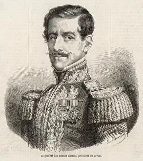 19th Century History Drucke: Ramon Castilla