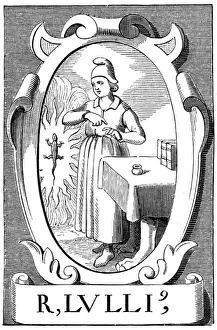 Spanish Historical Figures Drucke: Ramon Llull, Alchemist