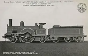 Victorian Era Trains Drucke: Ramsbottoms Engine, Princess Royal