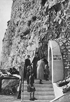 Tunnel Drucke: Die Ramsgater Tunnel als Luftschutzräume im Zweiten Weltkrieg