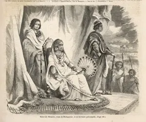 19th Century Monarchs Drucke: Ranavalona I / Madagascar