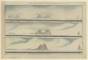 Cloudy Daytime View Drucke: Raper drawing No. 26