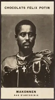 Drucke von Ras Makonnen Walda-Mika el Guddisa, auch als Makonnen Wolde Mikael, Ehren KCMG (1852-1906) - ein General und Gouverneur der Provinz Harar in Äthiopien sowie Vater von Tafari Makonnen Verwandte Bilder Drucke: Ras Makonnen