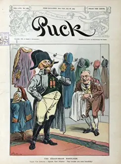 Napoleon Cartoon Drucke: The ready-made Napoleon