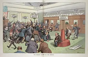 Puck Magazine Cartoons Online Drucke: The recent flurry in the Senate