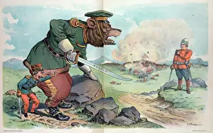 Puck Magazine Art Drucke: Reckless defiance