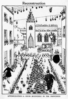 Wiederaufbau durch William Heath Robinson, WW1-Zeichentrickfilm