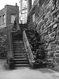 Chester Historic Buildings Drucke: RECORDERs STEPS