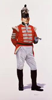 British Military Uniform Drucke: Recruiting Sergeant - 68th Regiment of Foot