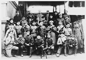 Bolshevik Revolution Drucke: Red Guards Armed