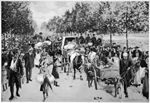 World War I Refugees Drucke: Refugees into Netherland