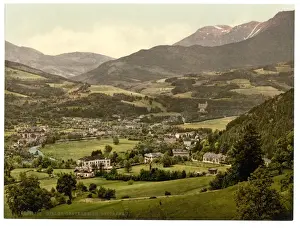 Lower Austria Views Drucke: Reichenau, general view, Lower Austria, Austro-Hungary