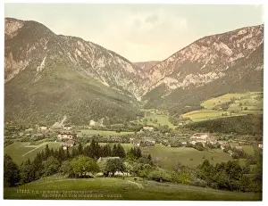 Nostalgic Coloured Photographs Drucke: Reichenau, from Schweiger-Bauer, Lower Austria, Austro-Hunga