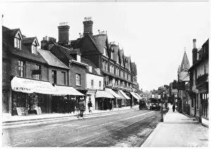 Drucke von Hoher Weg, Reigate, Surrey Reigate Drucke: Reigate - 1918